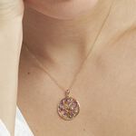 Pendentif Godoleine Or Jaune Amethyste Violet - Pendentifs Femme | Marc Orian