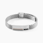 Bracelet Boss Alen Acier Blanc - Bracelets cha&icirc;nes Homme | Marc Orian
