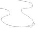 Collier Rowan Argent Blanc Oxyde De Zirconium - Colliers avec pierres Femme | Marc Orian