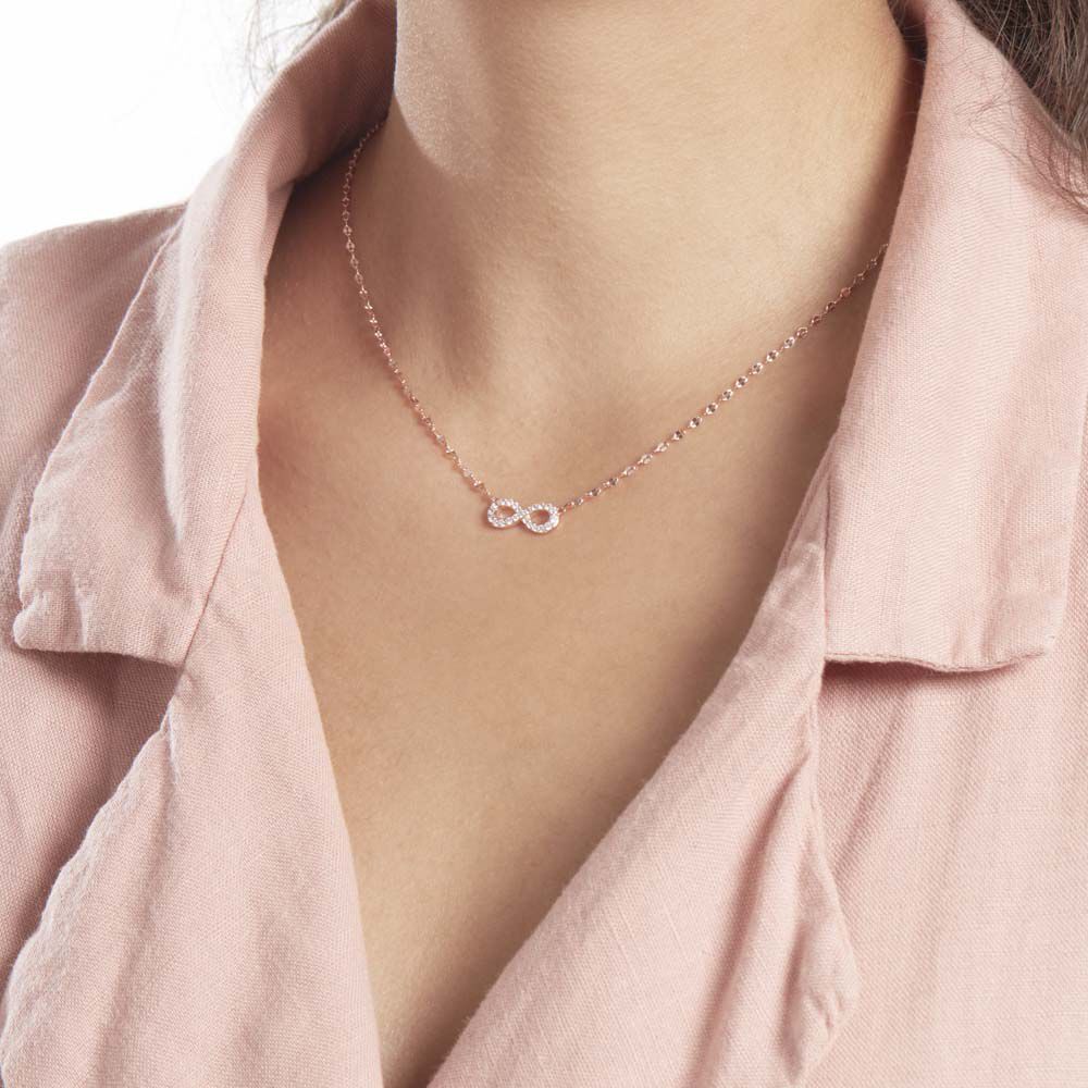 Collier Argent Rose Wine Oxydes De Zirconium - Colliers avec pierres Femme | Marc Orian