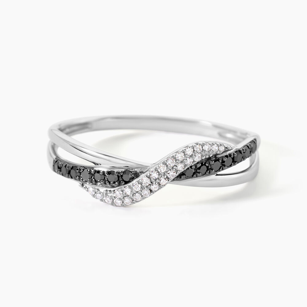 Bague Valencia Or Blanc Diamant - Bagues pierres pr&eacute;cieuses Femme | Marc Orian