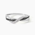 Bague Valencia Or Blanc Diamant - Bagues pierres pr&eacute;cieuses Femme | Marc Orian