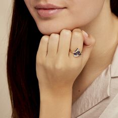 Bague Dahlia Or Jaune Saphir Diamant - Bagues Femme | Marc Orian