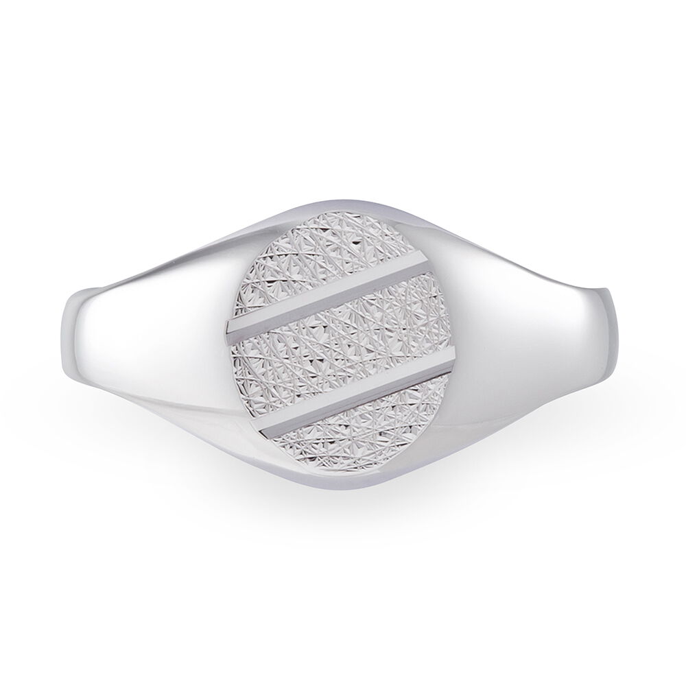 Chevalière Kety Argent Blanc - Bijoux fantaisie Famille | Marc Orian