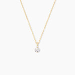 Collier Derby Or Jaune Oxyde De Zirconium - Colliers avec pierres Femme | Marc Orian