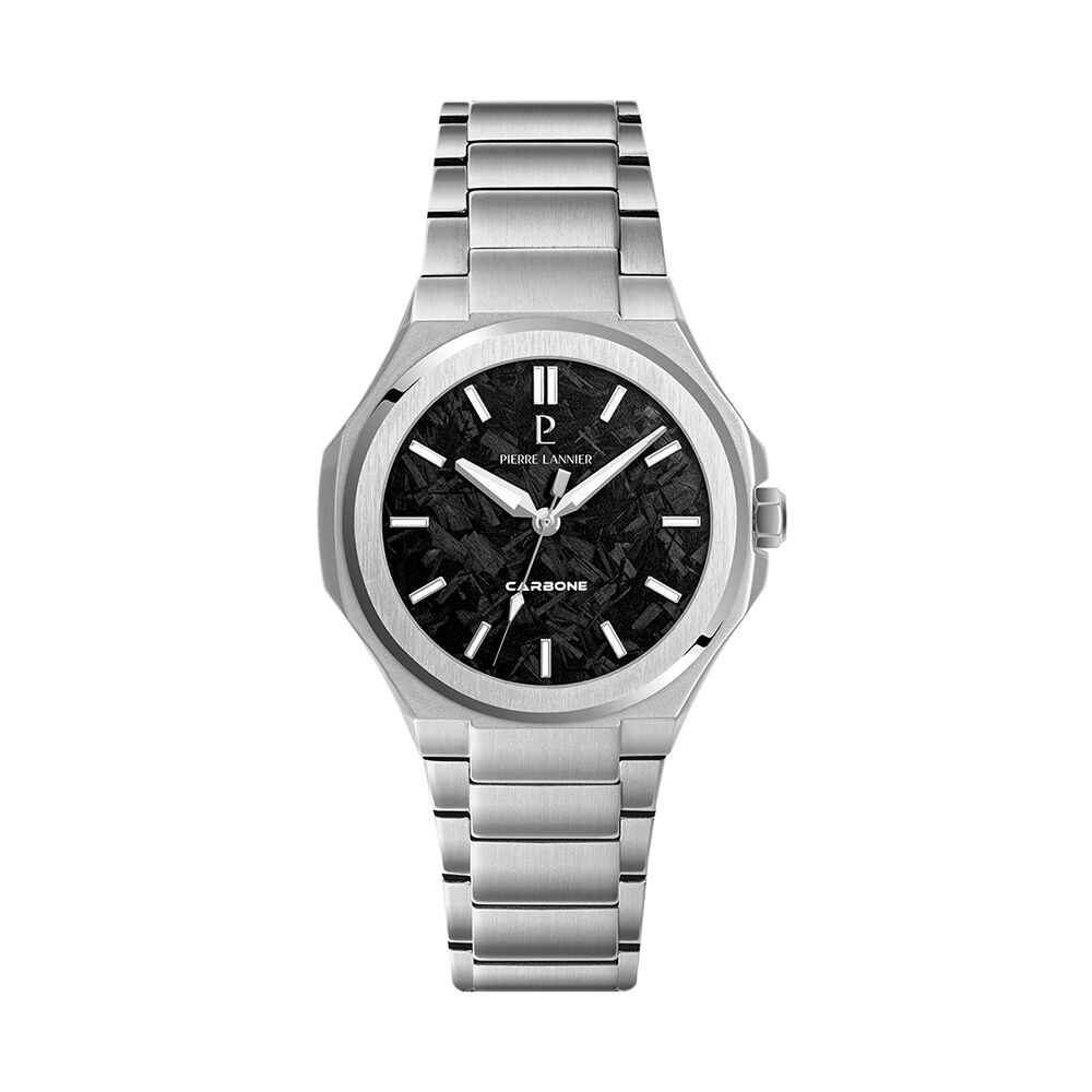 Montre Pierre Lannier Lannier Graphite Noir - Montres &eacute;tanches Homme | Marc Orian