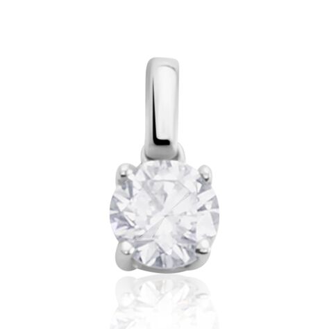Pendentif Victoria Or Blanc Diamant - Pendentifs Femme | Marc Orian