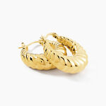 Cr&eacute;oles Clive Acier Dor&eacute; - Cr&eacute;oles Femme | Marc Orian