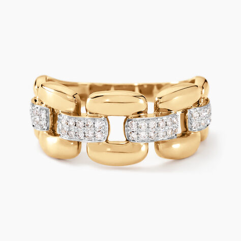 Bague Pleasance Or Jaune Diamant - Bagues pierres précieuses Femme | Marc Orian