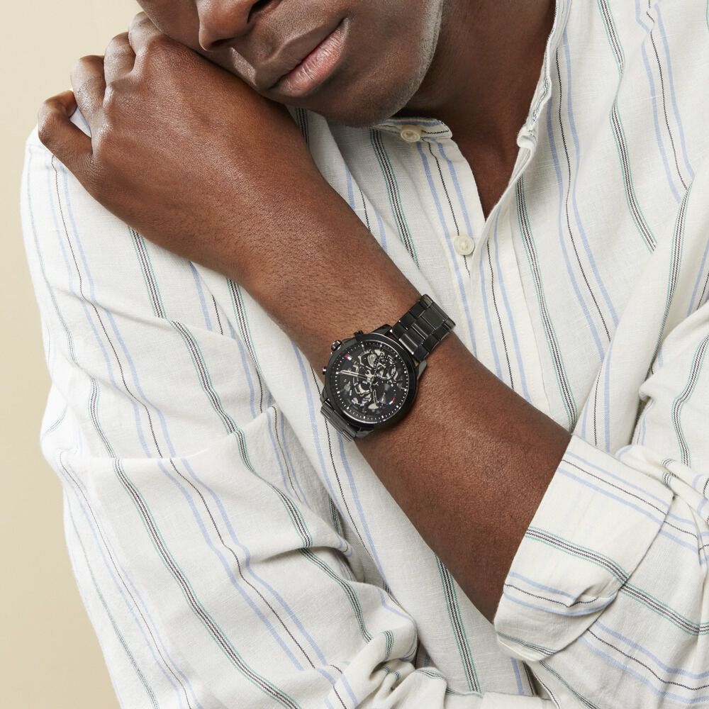 Montre Tommy Hilfiger Henry Noir - Montres étanches Homme | Marc Orian