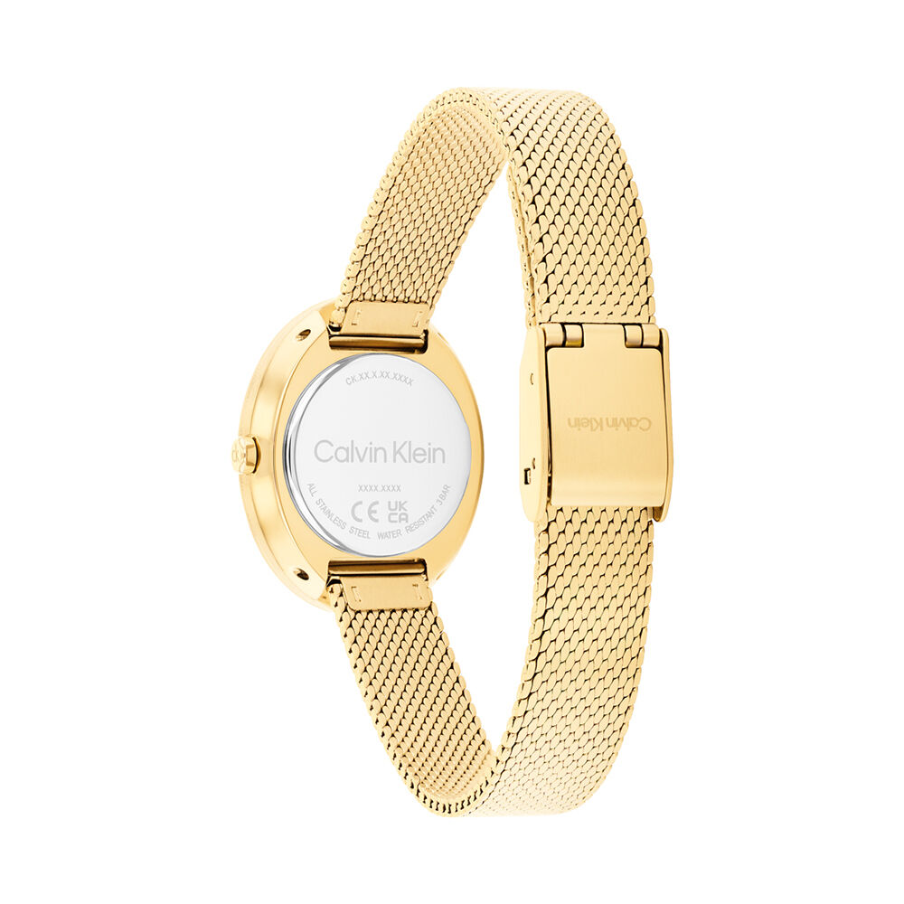 Montre Calvin Klein Twisted Bezel 24 Vert - Montres &eacute;tanches Femme | Marc Orian