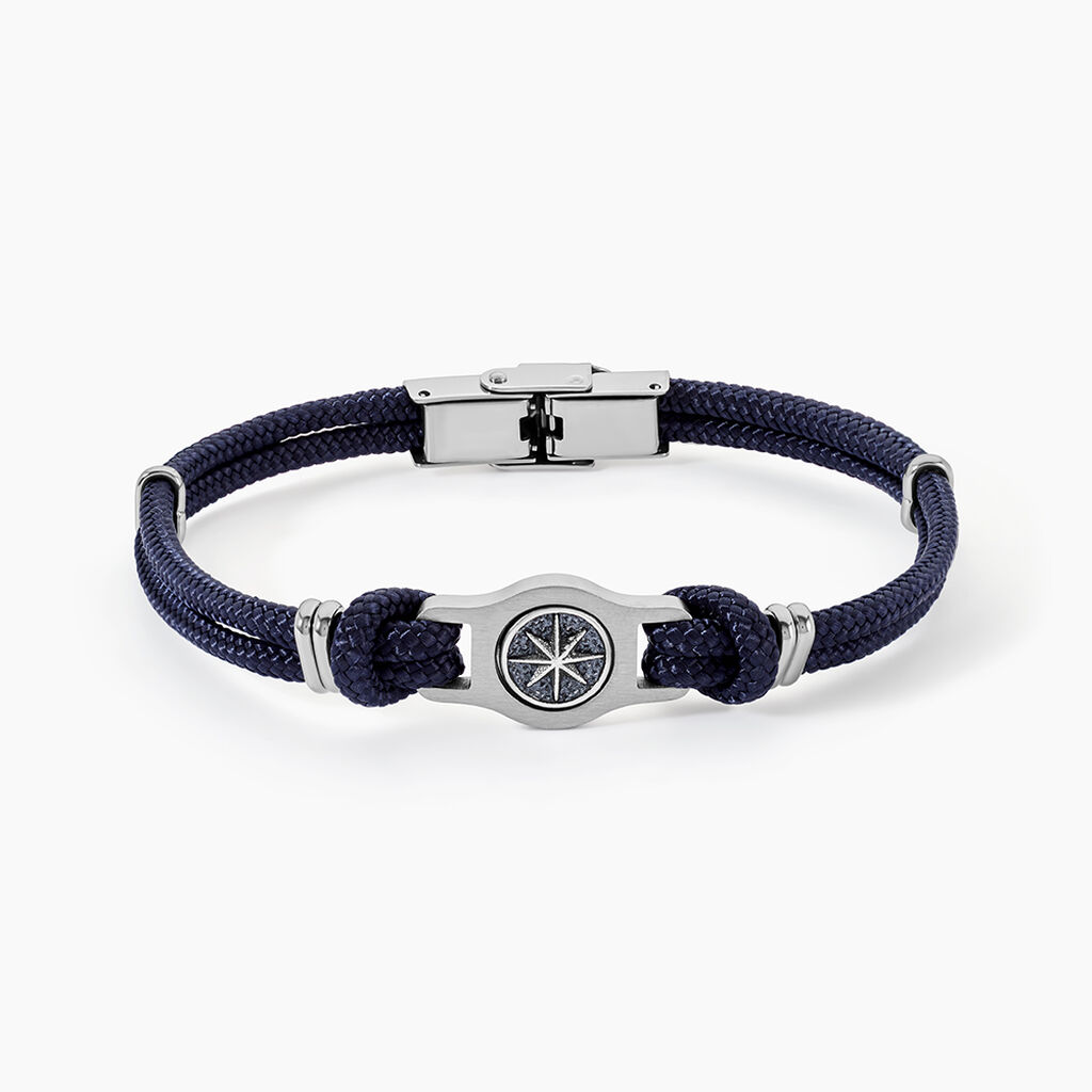 Bracelet Paulette Acier Blanc - Bracelets cordons Homme | Marc Orian