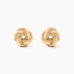 Boucles D'oreilles Puces Or Jaune Campanula - Puces Femme | Marc Orian
