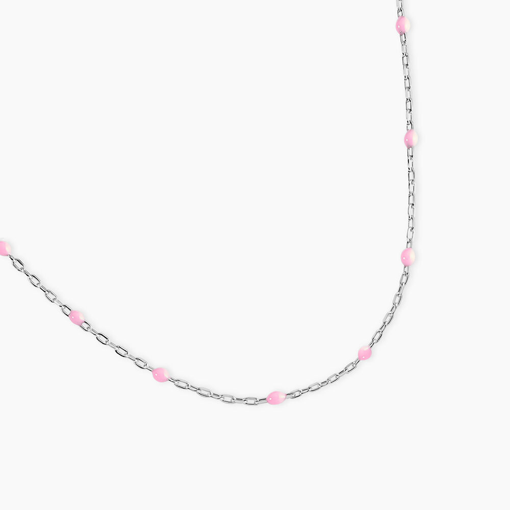 Collier Molly Argent Blanc - Colliers fantaisie Femme | Marc Orian