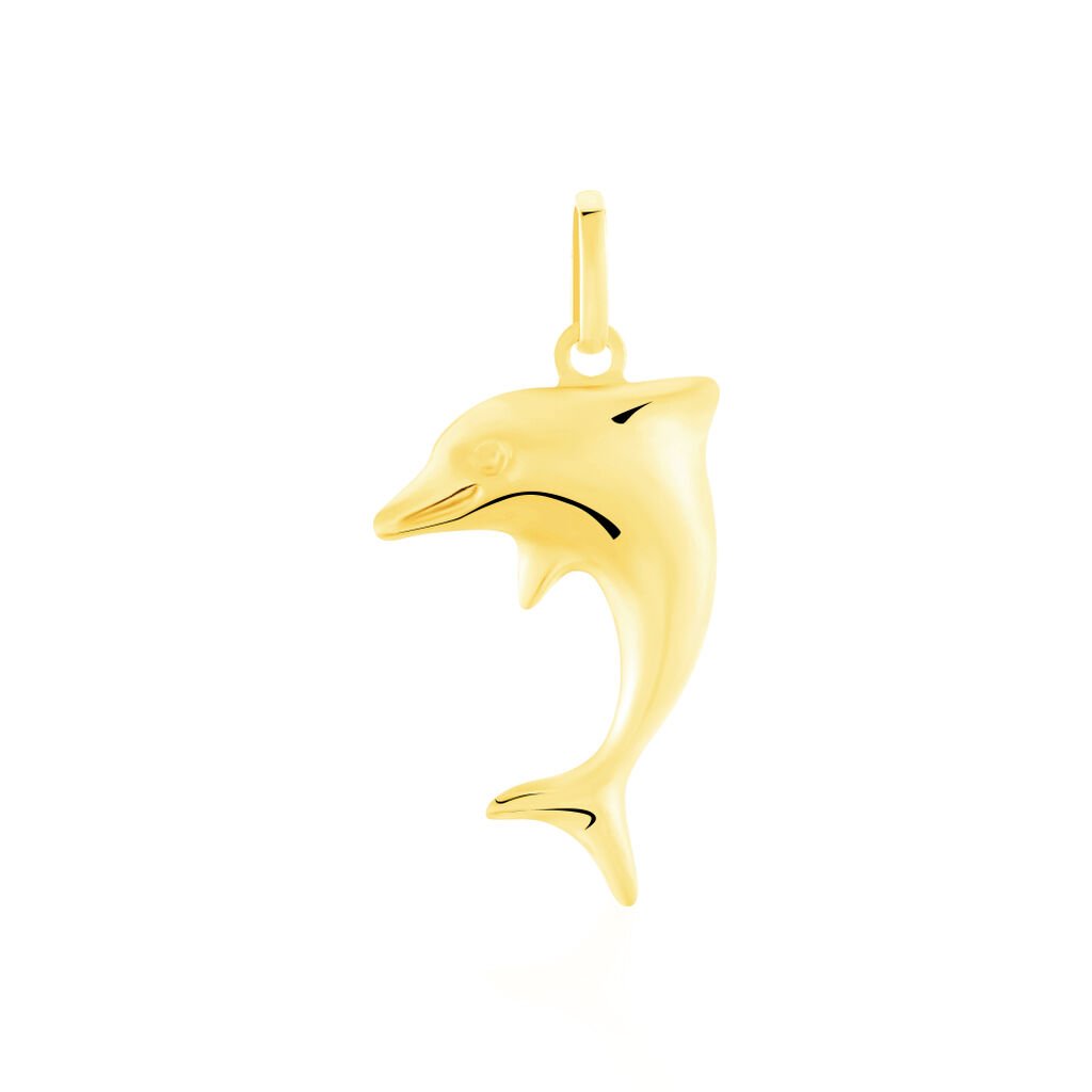Pendentif Haizia Dauphin Or Jaune - Pendentifs Famille | Marc Orian