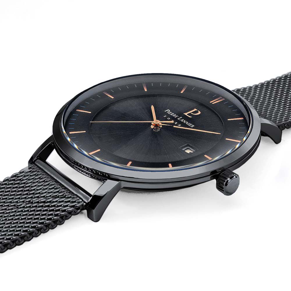 Montre Pierre Lannier Inti Noir - Montres classiques Homme | Marc Orian