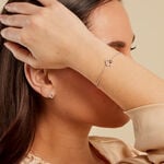 Bracelet Sorya Or Jaune Argent Blanc Oxyde De Zirconium - Bracelets cha&icirc;nes Femme | Marc Orian