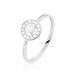 Bague Ninon Or Blanc Oxyde De Zirconium - Solitaires Femme | Marc Orian