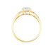 Bague Solitaire Illyana Or Jaune Oxyde De Zirconium - Solitaires Femme | Marc Orian