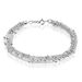 Bracelet Philou Argent Blanc - Bracelets chaînes Femme | Marc Orian