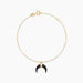 Bracelet Solange Or Jaune Onyx - Bracelets chaînes Femme | Marc Orian