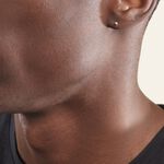 Boucles D'oreilles Puces Aphrodite Or Blanc Diamant - Puces Famille | Marc Orian