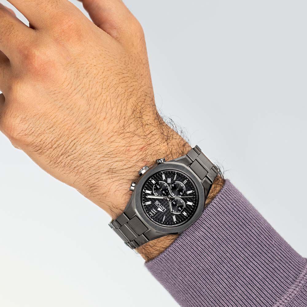 Montre Lotus Excellent Noir - Montres étanches Homme | Marc Orian