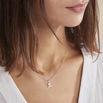 Collier Astra Argent Blanc Oxyde De Zirconium - Colliers avec pierres Femme | Marc Orian