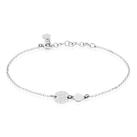 Bracelet Tatienne Argent Blanc - Bracelets Medailles Femme | Marc Orian