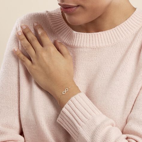 Bracelet Klothilda Or Jaune Oxyde De Zirconium - Bracelets chaînes Femme | Marc Orian