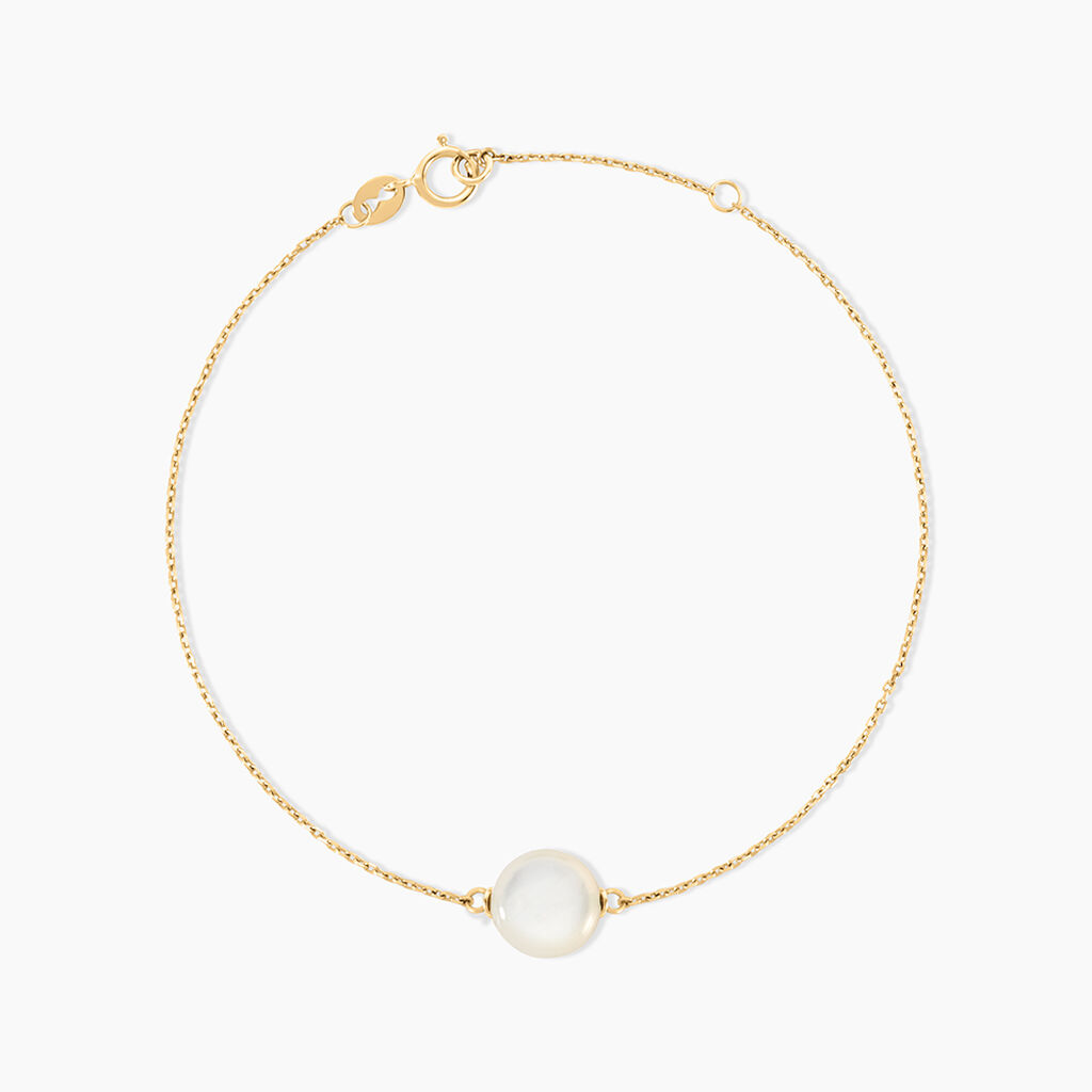 Bracelet Hege Or Jaune Nacre - Bracelets cha&icirc;nes Femme | Marc Orian