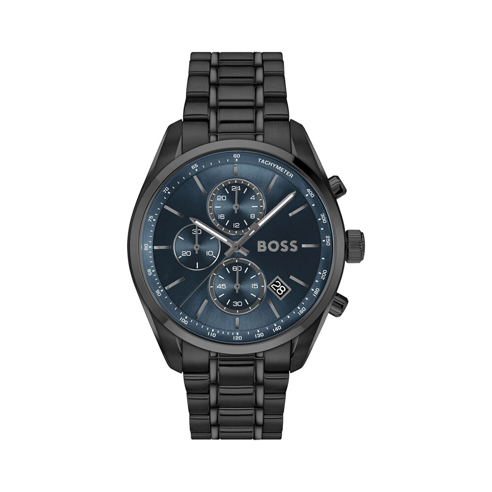 Montre Boss Grand Prix 44 Bleu - Montres &eacute;tanches Homme | Marc Orian