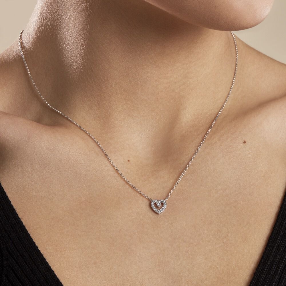 Collier Argent Gautiere Oxydes De Zirconium - Colliers avec pierres Femme | Marc Orian