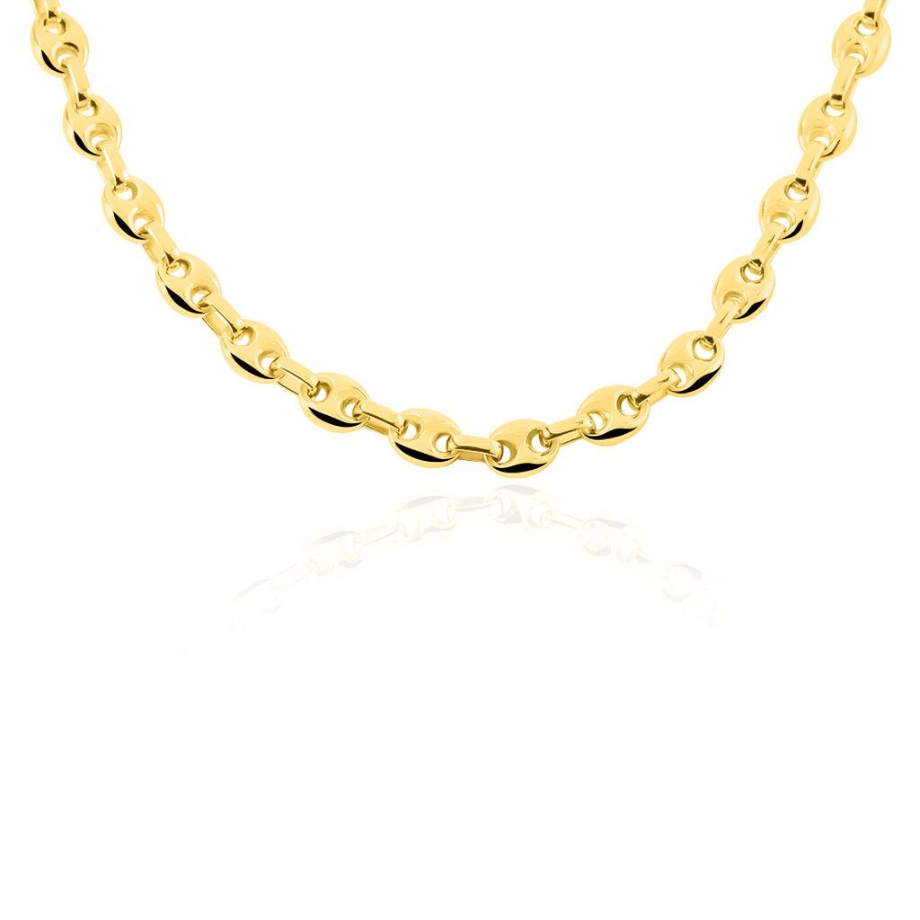 Collier Phebus Him Classique Acier Jaune - Colliers Homme | Marc Orian