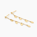 Boucles D'Oreilles Pendantes Florrie Or Jaune - Boucles d'oreilles pampille Femme | Marc Orian