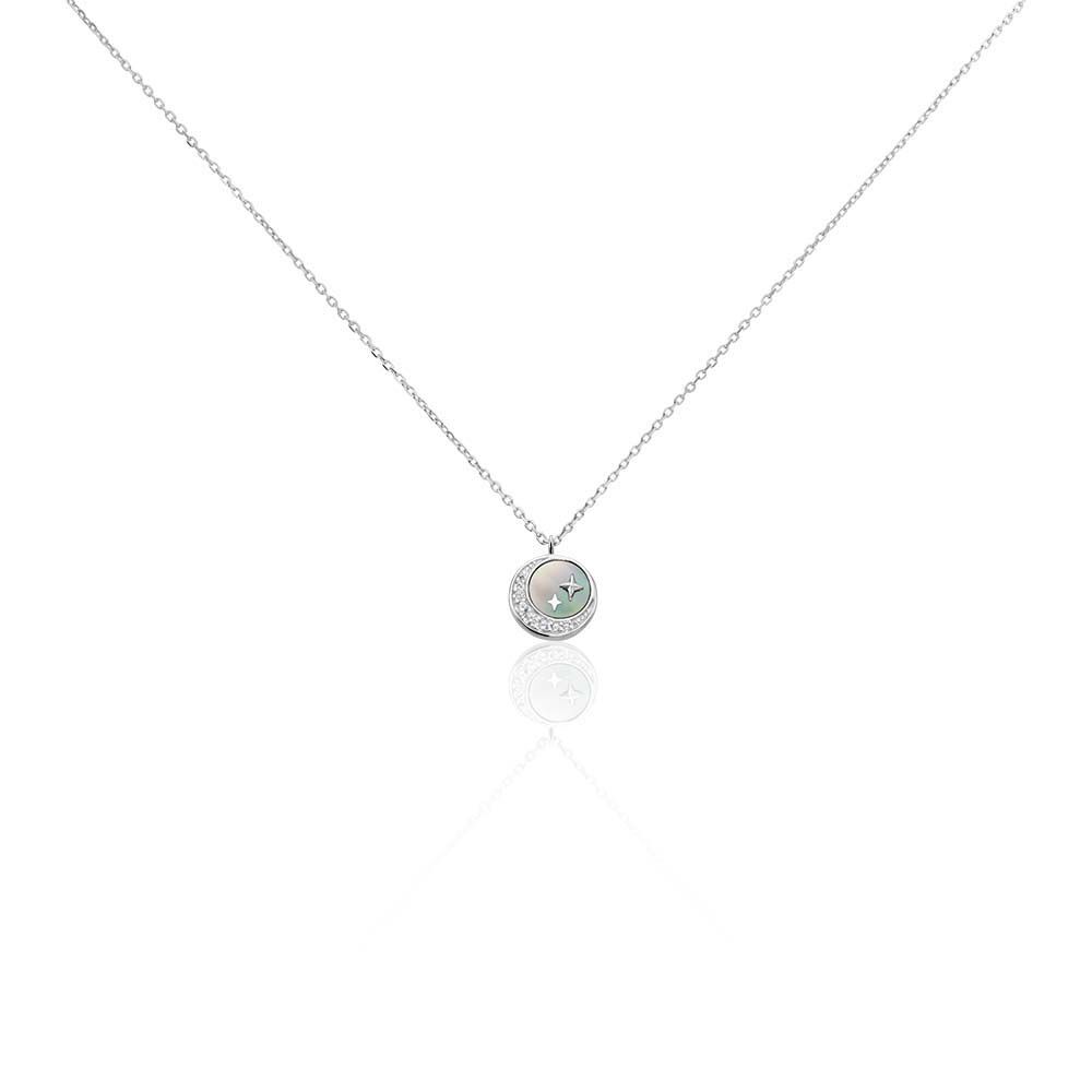 Collier Mirtel Argent Nacre - Colliers avec pierres Femme | Marc Orian