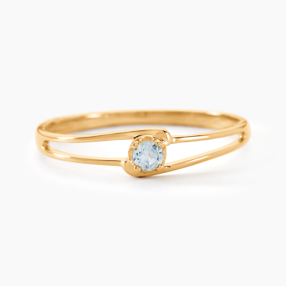 Bague Veroucha Or Jaune Topaze - Bagues pierres fines Femme | Marc Orian