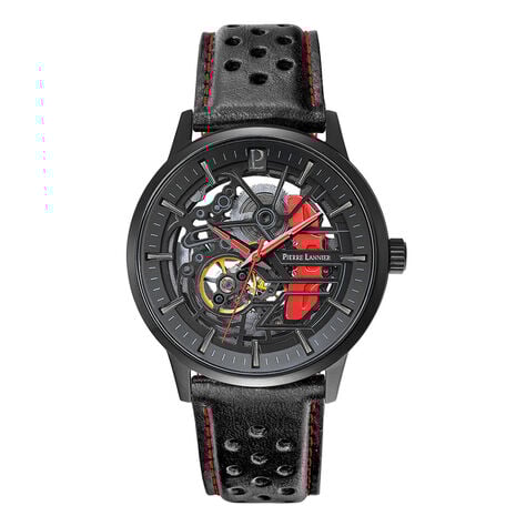 Montre Pierre Lannier Paddock Noir - Montres automatiques Homme | Marc Orian
