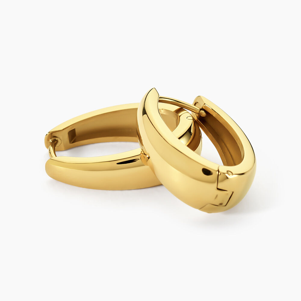 Cr&eacute;oles Houria Acier Jaune - Cr&eacute;oles Femme | Marc Orian