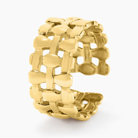 Bague Pasadena Acier Jaune - Bagues dorées Femme | Marc Orian