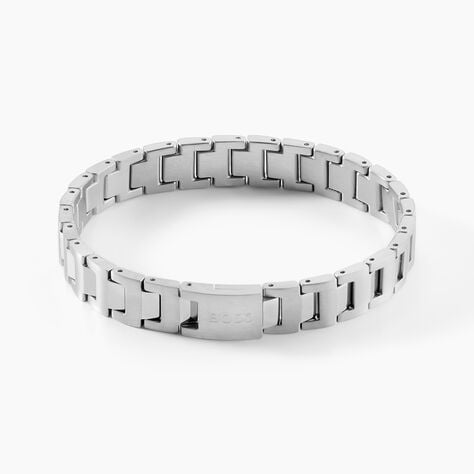Bracelet Boss Candor Acier Blanc - Bracelets cha&icirc;nes Homme | Marc Orian