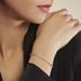 Bracelet Melodie Argent Blanc - Bracelets chaînes Femme | Marc Orian