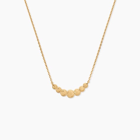 Collier Fedelina Argent Dor&eacute; A L'Or 750/1000 - Colliers ete Femme | Marc Orian