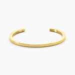 Jonc Jourdan Teno Acier Dor&eacute; - Bracelets joncs Homme | Marc Orian