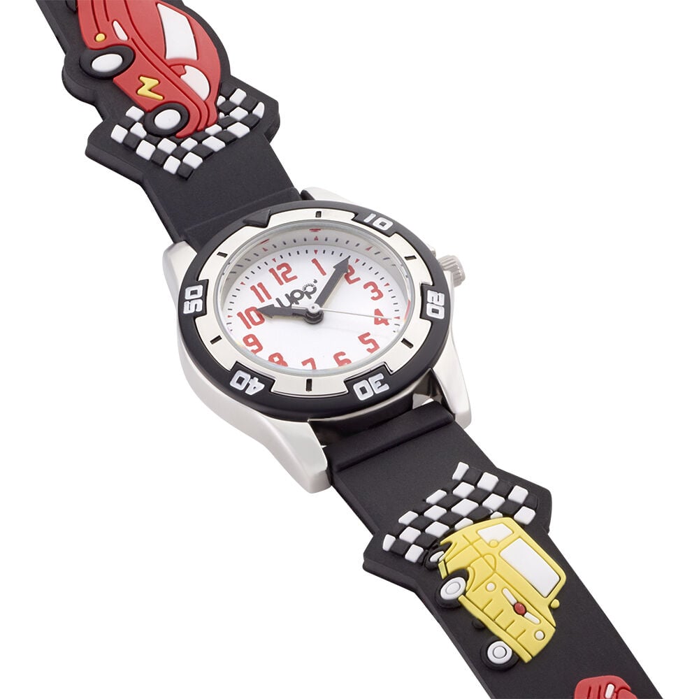 Montre Upp Voiture Blanc - Montres &eacute;tanches Enfant | Marc Orian
