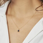 Collier Goutte Or Jaune Saphir - Colliers avec pierres Femme | Marc Orian