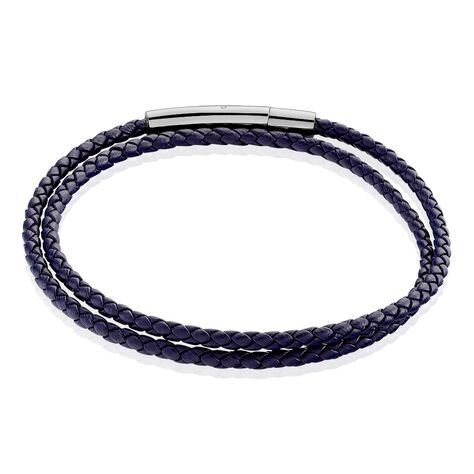 Bracelet Calvino Acier Blanc - Bracelets cuir Homme | Marc Orian