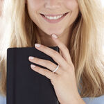 Bague Nevada Argent Blanc Oxyde De Zirconium - Bijoux fantaisie Femme | Marc Orian