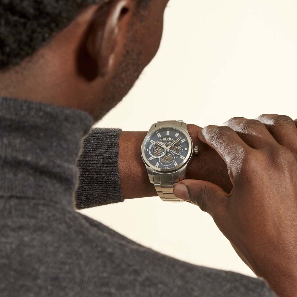 Montre hugo sales boss squelette