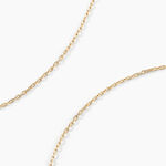 Cha&icirc;ne Igoa Maille For&ccedil;at Diamantee Or Jaune - Chaines Femme | Marc Orian